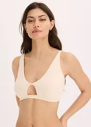Bralette i bomull (2-pack), bonprix