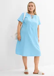 Tunikaklänning i muslin, bonprix