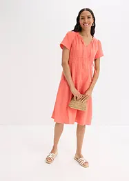 Tunikaklänning i muslin, bonprix