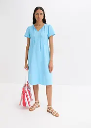 Tunikaklänning i muslin, bonprix