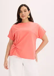 T-shirt med knutdetalj, bonprix