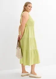 Klänning av mjuk muslin, bonprix