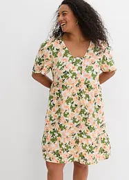 Klänning av mjuk muslin, bonprix