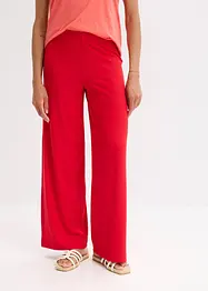 Palazzobyxa med skön linning, bonprix