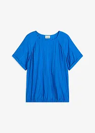 Kortärmad blus av mjuk viskosmix, bonprix