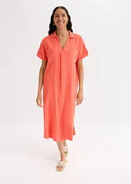 Kaftanklänning av mjuk muslin, bonprix
