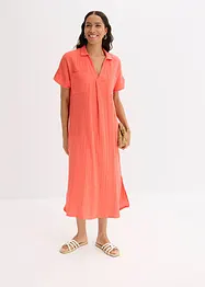 Kaftanklänning av mjuk muslin, bonprix