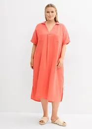 Kaftanklänning av mjuk muslin, bonprix