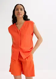 Bluslinne i tunn viskosmix, bonprix