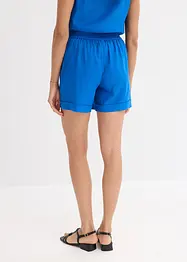 Dra på-shorts i luftig linneblandning, bonprix