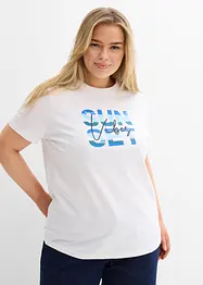 T-shirt av ren bomull, bonprix