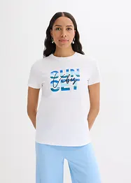 T-shirt av ren bomull, bonprix