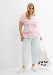 T-shirt i ren ekologisk bomull, bonprix