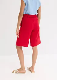 Dra på-bermudas i följsam viskosmix, bonprix