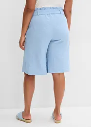 Dra på-bermudas i följsam viskosmix, bonprix