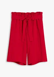 Dra på-bermudas i följsam viskosmix, bonprix