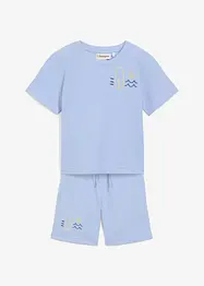 T-shirt och shorts för barn (2 delar) i ekologisk bomull, bonprix