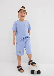 T-shirt och shorts för barn (2 delar) i ekologisk bomull, bonprix