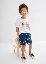 Shirt och shorts för barn (2 delar) i ren bomull, bonprix