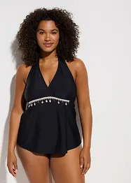 Tankini i återvunnen polyamid (2 delar), bonprix