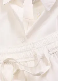 Pyjamas med shorts i vävt bomullsmaterial, bonprix