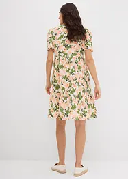 Klänning av mjuk muslin, bonprix
