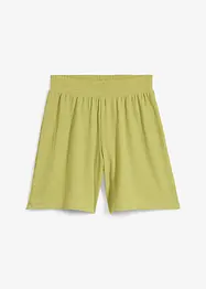 Dra på-shorts av kräpp, bonprix