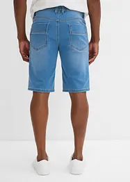 Stretchiga jeansshorts med bekvämt snitt, Regular Fit, bonprix