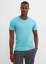 T-shirt med V-ringning (5-pack), bonprix