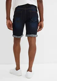Stretchiga jeansshorts, normal passform, bonprix