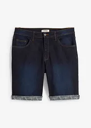 Stretchiga jeansshorts, normal passform, bonprix