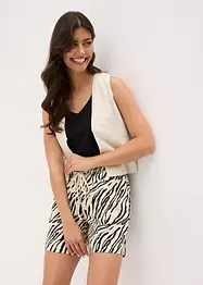 Paperbag-shorts med snörning, bonprix
