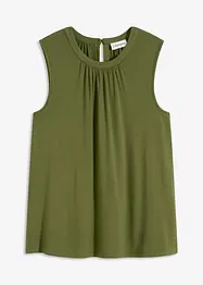 Blustopp i jersey, bonprix