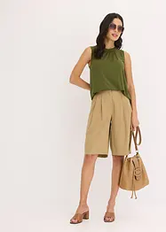 Blustopp i jersey, bonprix