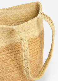 Shoppingväska med halmlook, bonprix