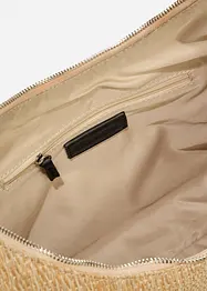 Shoppingväska med halmlook, bonprix
