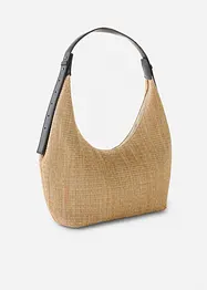 Shoppingväska med halmlook, bonprix