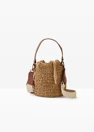Påsväska med halmlook, bonprix