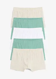 Boxershorts med ekologisk bomull (5-pack), bonprix