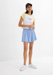 Dra på-shorts i tennismodell, bonprix