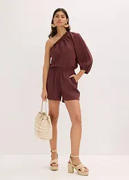 Shorts med viss del linne, bonprix
