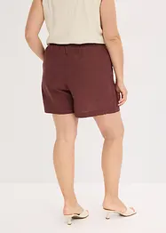 Shorts med viss del linne, bonprix