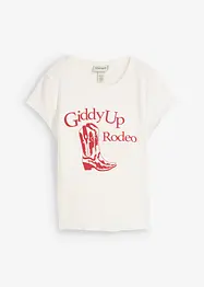 T-shirt i ren ekologisk bomull, bonprix