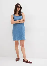 Jeansklänning av ekologisk bomull med stretch, bonprix