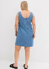 Jeansklänning av ekologisk bomull med stretch, bonprix