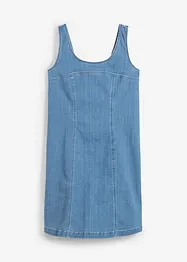 Jeansklänning av ekologisk bomull med stretch, bonprix