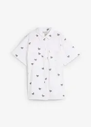 Kortärmad muslinblus, bonprix