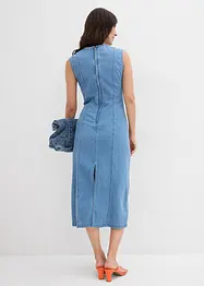 Jeansklänning av ekologisk bomull med stretch, bonprix