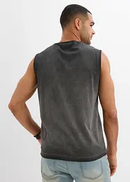 Linne med tvättade effekter (2-pack), bonprix