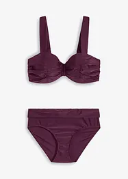 Balconettebikini (2 delar) med vadderade axelband, bonprix
